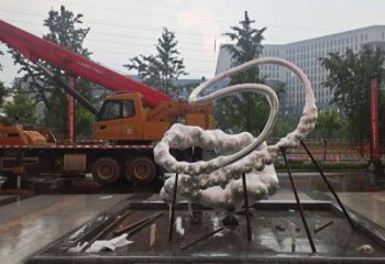 原子球雕塑工廠，廣場(chǎng)雕塑，不銹鋼原子球雕塑點(diǎn)擊