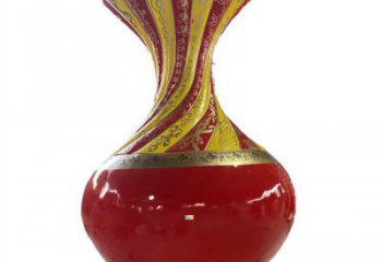 花瓶雕塑選定，美陳雕塑，現(xiàn)代玻璃鋼花瓶雕塑優(yōu)選