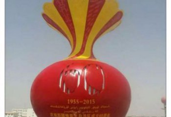 花瓶雕塑制作承接，陸地擺件，玻璃鋼花瓶雕塑制造商