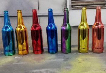 啤酒瓶雕塑供求，村標概念，玻璃鋼啤酒瓶雕塑制作承接