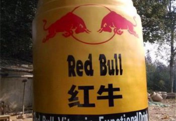 飲料瓶雕塑供求，露天雕塑，玻璃鋼飲料瓶雕塑制作