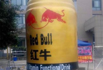 飲料瓶雕塑精選，多彩藝術，玻璃鋼飲料瓶雕塑生產優價