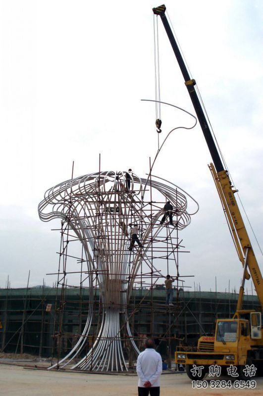 遮陽樹雕塑生產，透雕系列，鏤空遮陽樹雕塑生產商