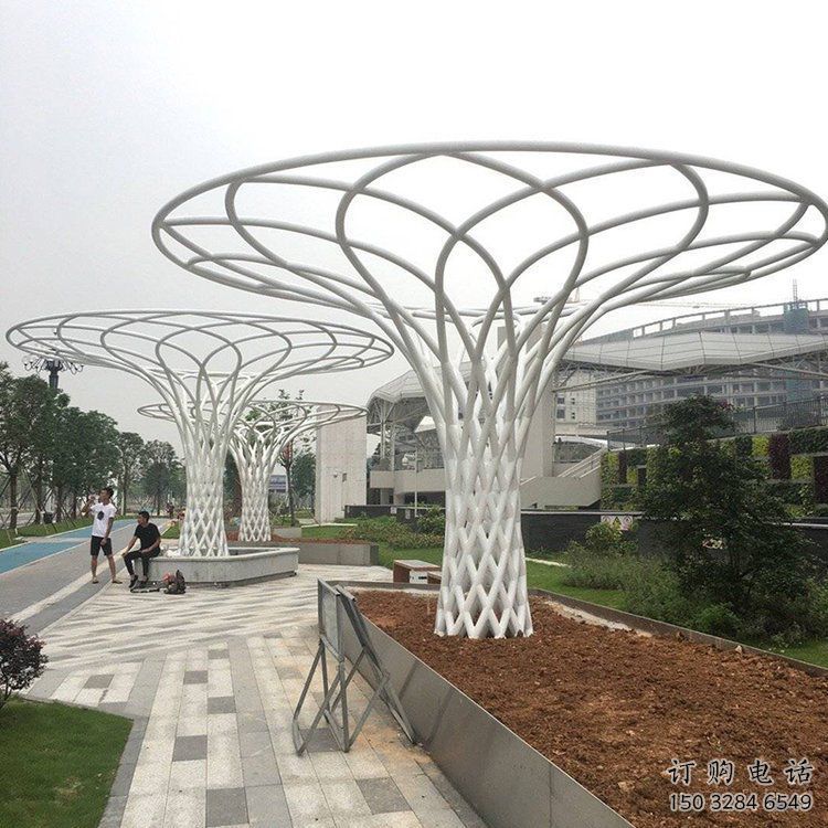 遮陽(yáng)樹(shù)雕塑生產(chǎn)，中式工藝，鏤空遮陽(yáng)樹(shù)雕塑精品