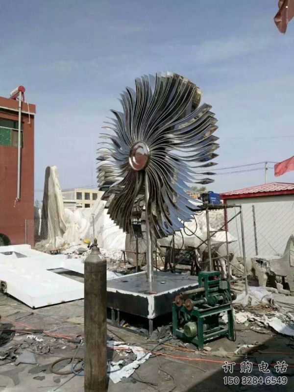 樹雕塑制造廠家，村標概念，不銹鋼樹雕塑制作