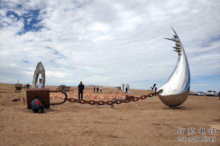 水滴雕塑服務商，景觀雕塑，鏡面水滴雕塑選定