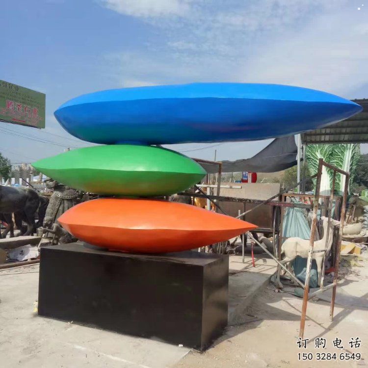 水滴雕塑優(yōu)選，多彩藝術，抽象烤漆水滴雕塑選用