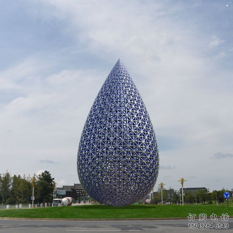 游樂場水珠雕塑