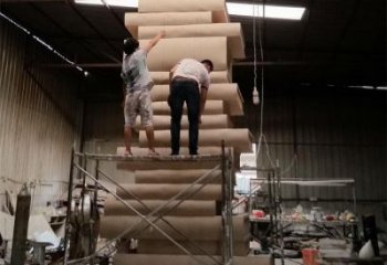 酒店書籍雕塑，鍍金歐式雕塑，仿古擺件