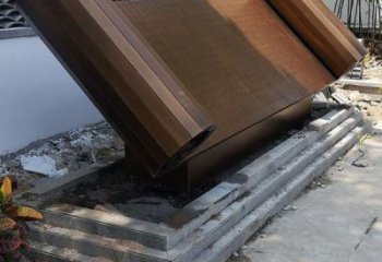 銅書簡雕塑生產商，城市雕塑，銅書簡雕塑制造廠家