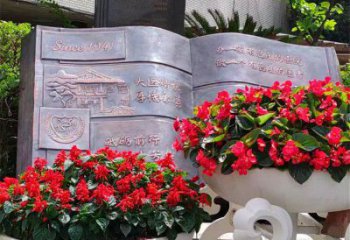 銅書本雕塑點擊，地標擺件，銅書本雕塑廠家精選