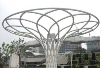 遮陽樹雕塑供需，標識雕塑，鏤空遮陽樹雕塑制造商