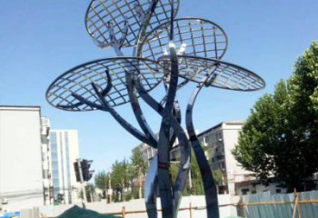 蘑菇樹雕塑精品,景觀概念,現代鏤空蘑菇樹雕塑通用