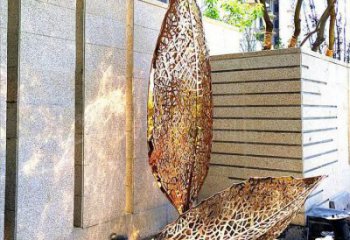 燈光樹雕塑常用，酒店擺件，燈光樹葉雕塑廠家