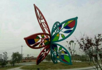 燈光樹葉雕塑定價，街景小品，環境燈光樹葉雕塑廠家