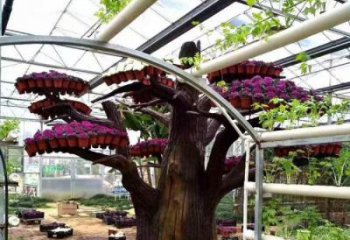 仿真樹雕塑預定，彩鋼制作，玻璃鋼仿真樹雕塑制作廠家