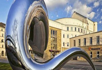 樹芽雕塑承接，戶外雕塑，不銹鋼樹芽雕塑生產