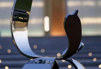 四葉草雕塑定做，多彩藝術，不銹鋼四葉草雕塑選用