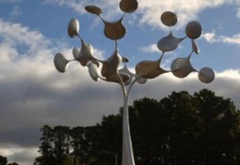 發財樹雕塑訂做，多彩藝術，不銹鋼發財樹雕塑制造