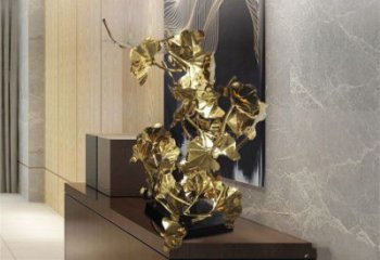 銀杏葉雕塑生產(chǎn),城區(qū)小品,不銹鋼銀杏葉雕塑標(biāo)準(zhǔn)