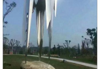 水滴雕塑擺件優(yōu)選，陸地擺件，不銹鋼水滴雕塑供應