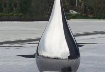 水滴雕塑服務商，鏡面工藝，不銹鋼水滴雕塑訂做