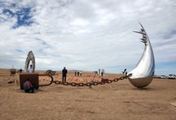 水滴雕塑服務商，景觀雕塑，鏡面水滴雕塑選定