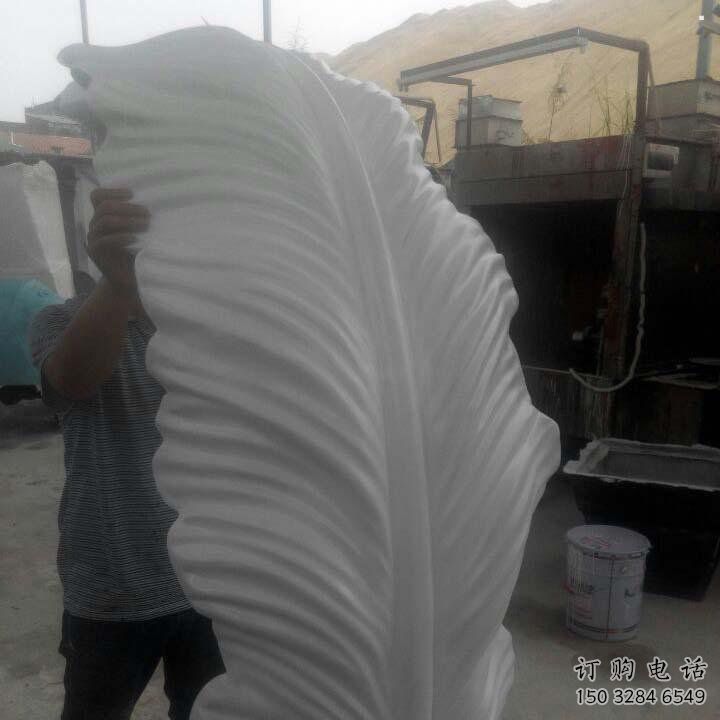 羽毛雕塑承接，鍛造工藝，玻璃鋼羽毛雕塑訂做