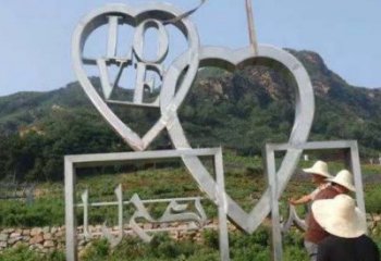 現代love雕塑承接，歐式風格，廣場不銹鋼love雕塑精選