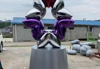 心心相印雕塑展品，公園小品，城市雕塑供需