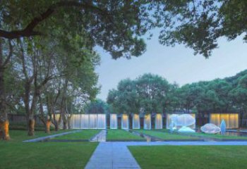 云朵景觀雕塑廠家，鏤空工藝制作，鏤空云朵雕塑廠