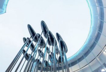 不銹鋼祥云雕塑承接，城市裝飾，大型祥云雕塑公司生產(chǎn)商