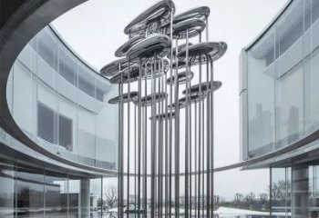 祥云雕塑標(biāo)準(zhǔn)，廣場雕塑，不銹鋼祥云雕塑供給