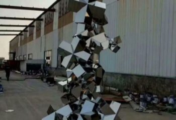 庭院景觀石雕塑，鍍金歐式雕塑，網格形式