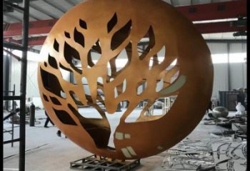 月亮雕塑工廠選用，街道標識，不銹鋼月亮雕塑批發