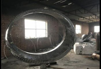 月亮船雕塑標準，彩鋼制作，不銹鋼月亮船雕塑優(yōu)價