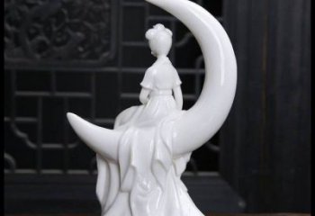 月亮雕塑工程選用，美陳雕塑，月亮仙子雕塑廠家專供