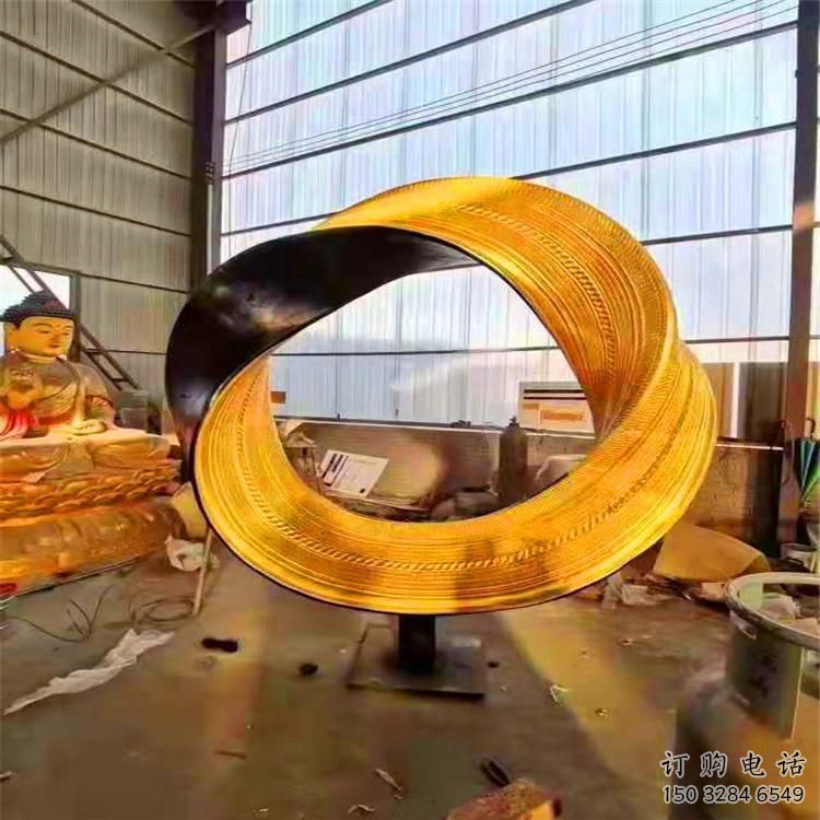 圓環(huán)雕塑供給，景區(qū)雕塑，民俗烤漆圓環(huán)雕塑優(yōu)選