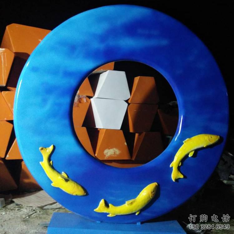 圓環雕塑選用，廣場雕塑，烤漆圓環雕塑選用