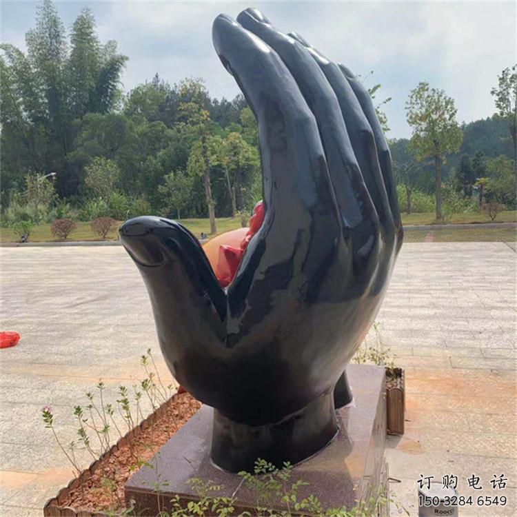 現代火球雕塑定制，中式工藝，不銹鋼火球雕塑造型優價