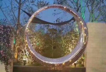 戶外花環(huán)雕塑