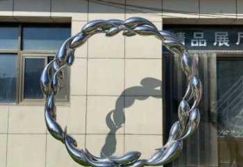 金魚雕塑定價，街景小品，環(huán)境圓環(huán)金魚雕塑批發(fā)