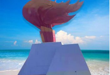 火把雕塑精選，歐式風格，門口不銹鋼火把雕塑選定