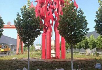 火球雕塑，精神堡壘火球雕塑落地展示