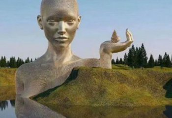 鏤空人物雕塑工廠優選，城市裝飾，景觀鐵藝人物雕塑供給