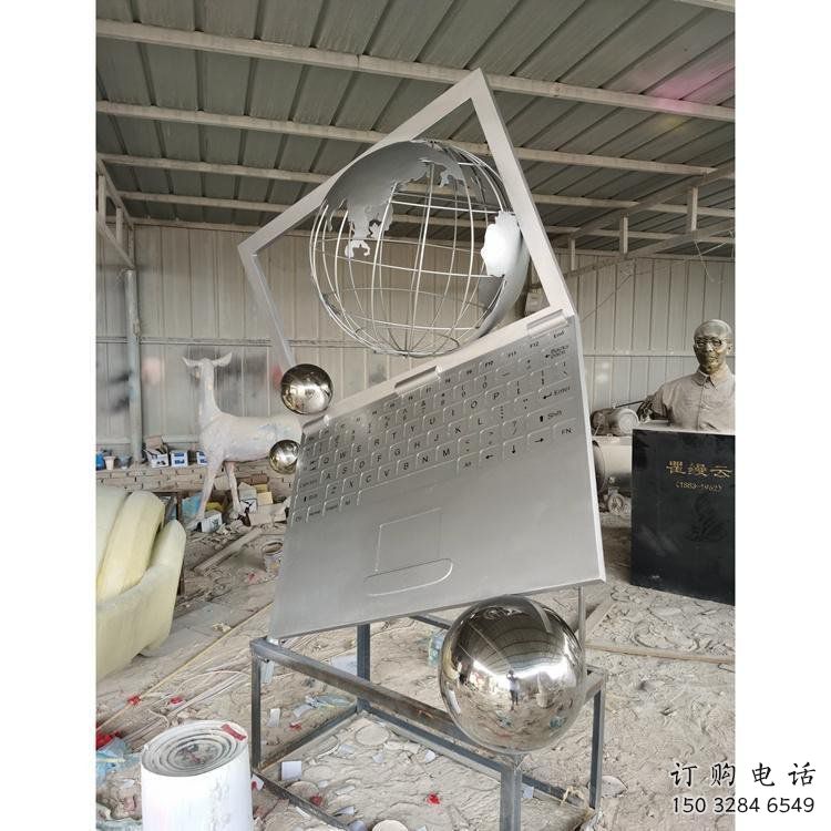 金屬筆記本雕塑制造商，鋼管組合，公共筆記本雕塑優選