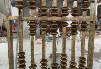 仿銅珠算雕塑通用,街道標識,戶外珠算雕塑承接