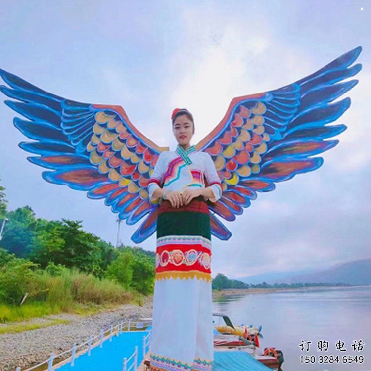 羽翼雕塑精品，白鋼構件，不銹鋼羽翼雕塑供求