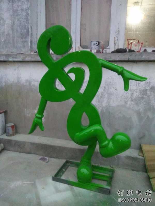 藝術音樂符號雕塑精選，街道標識，景觀符號雕塑工程指用