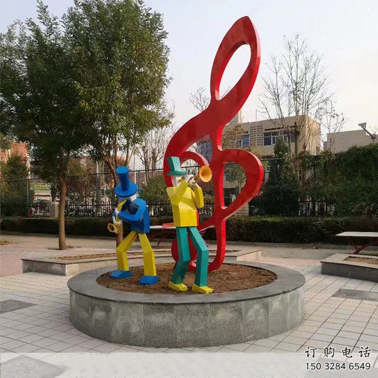 音樂符號雕塑常用，景觀概念，景觀音樂符號雕塑擺件